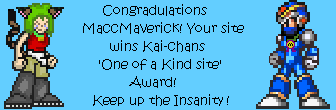 Kai-chan's One of a Kind Site Award!